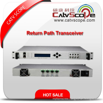 High Performance Indoor 4way Return Path Optical Receiver Transceiver